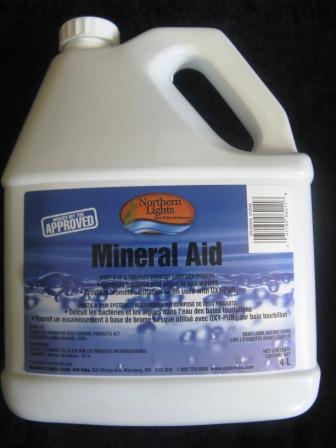 NLCT- Mineral Aid - Part 1 of 2 part liquid Bromine Sanitizer 4L